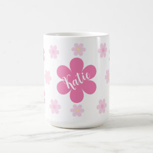 Taza De Café Glam- Flor de Rosa-