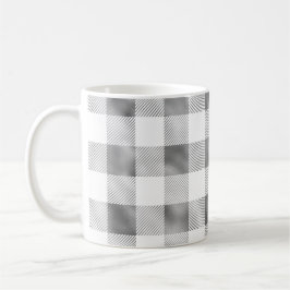 Taza De Café Glam Gray White Buffalo Tapado
