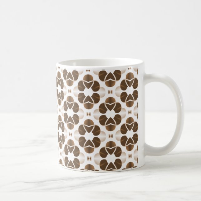 Taza De Café Glam Mug, Mocha (Derecha)