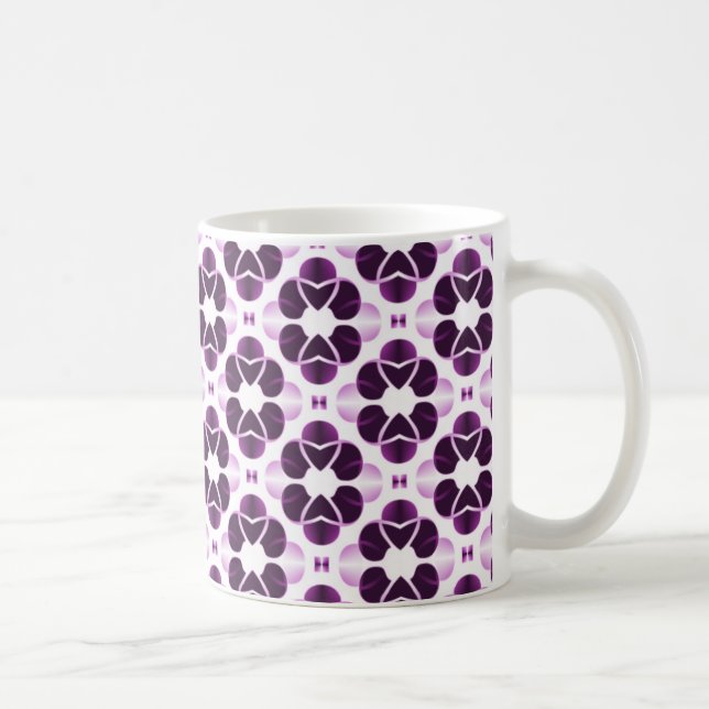 Taza De Café Glam Mug Shimmering, Purple (Derecha)