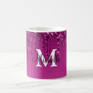 Taza De Café Glam y Purpurina personalizados