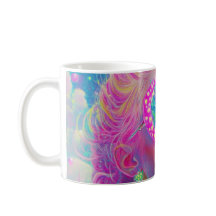 Glamorosa mujer neón con gafas de espuma