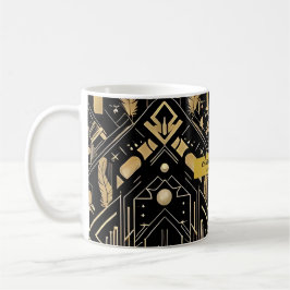 Taza De Café Glamour vintage Art Deco Boda Mug