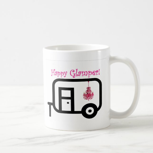 Taza De Café ¡Glamper feliz! (Derecha)
