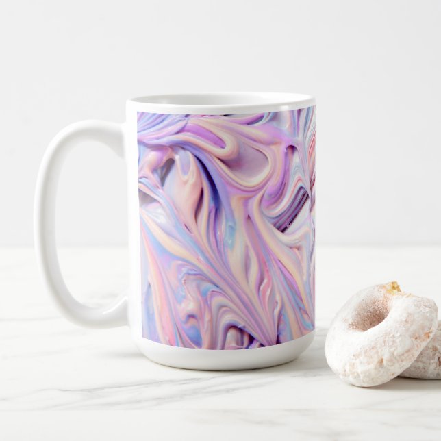 Taza De Café glaseado de colores (Con donut)