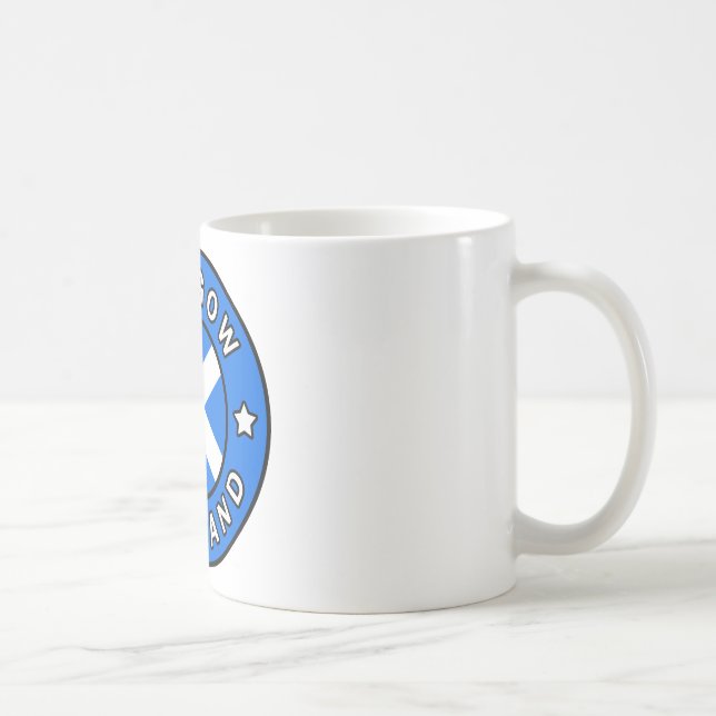 Taza De Café Glasgow Scotland Mug (Derecha)