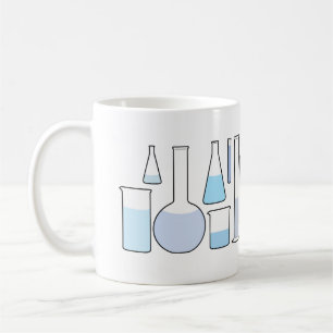 Taza De Café Glasware Blue Laboratory