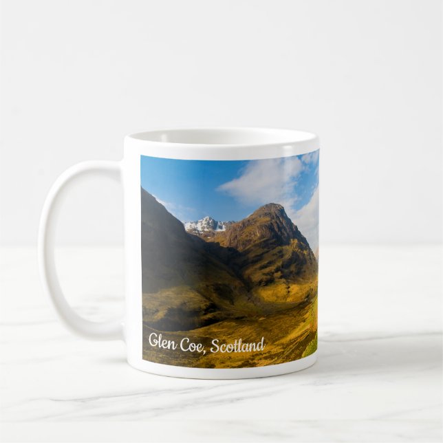 Taza De Café Glen Coe, Scotland Mug (Izquierda)