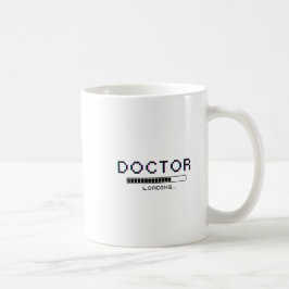 Taza De Café Glitch Pixel Doctor Loading Humor
