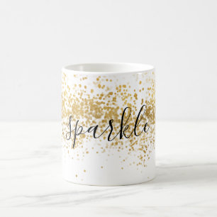 Taza De Café Glitz Confetti Sparkle
