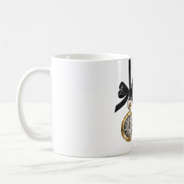 Taza De Café Glitzy Gold Silver New Year Midnight Hour