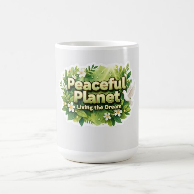 Taza De Café Global Harmony Decal (Centro)