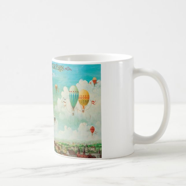 Taza De Café Globalización sobre París (Derecha)