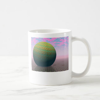 Taza De Café Globo binario
