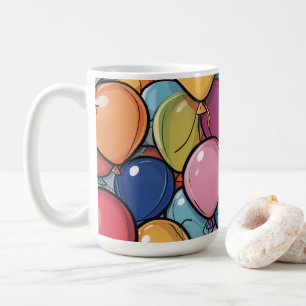 Taza De Café Globo de cumpleaños
