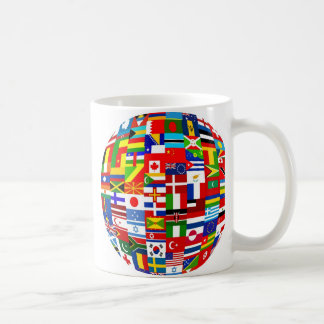 Taza De Café Globo de la bandera