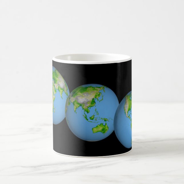 Taza De Café Globo de la NASA/de la tierra (Centro)