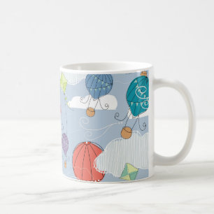 Taza De Café Globo del aire caliente