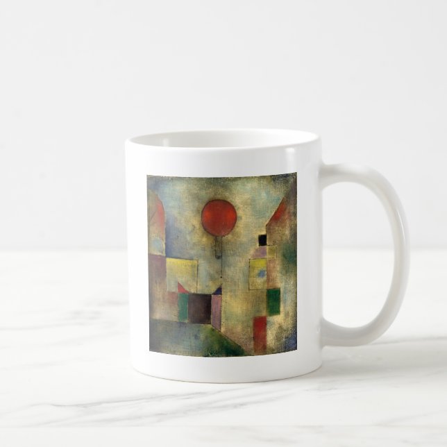 Taza De Café Globo rojo Paul Klee (Derecha)
