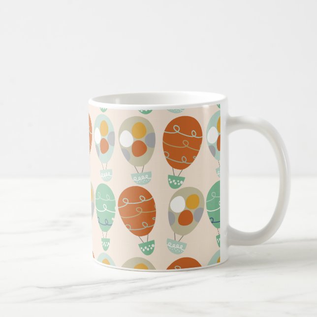 Taza De Café Globos caprichosos de aire caliente (Derecha)
