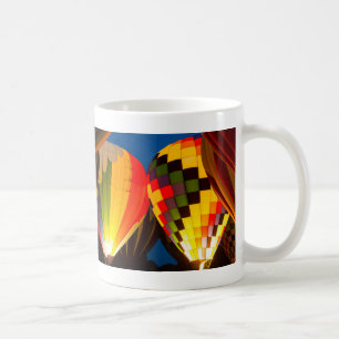 Taza De Café Globos de aire caliente café brillante Mug