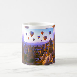 Taza De Café Globos de Cappadocia Sunrise