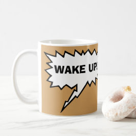 Taza De Café Globos de discursos personalizados cómicos diverti