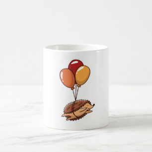 Taza De Café globos de hedgehog