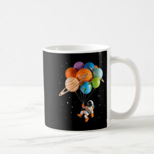 Taza De Café Globos del planeta astronauta Sistema solar Espaci