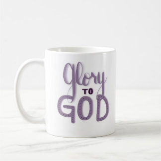 Taza De Café Gloria A Dios Mug