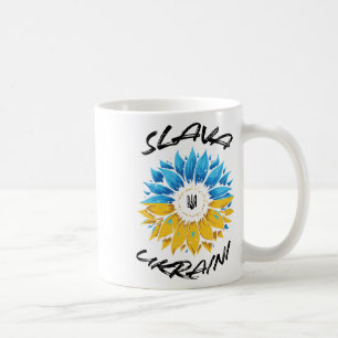 Taza De Café Gloria a Ucrania Gloria Ucrania Girasol Ucraniano