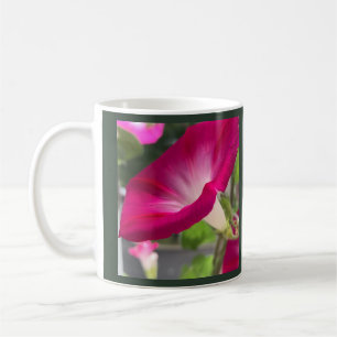 Taza De Café Gloria de la Mañana Rojo Rubí