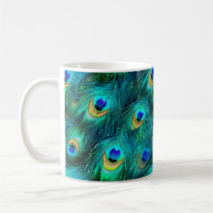 Taza De Café Gloria del pavo real