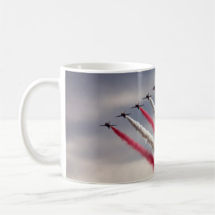 Taza De Café Gloria hacia el horizonte: Mug patriótica de sobre