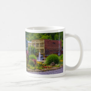 Taza De Café Glorieta de Hot Springs sobre café Painterly Mug