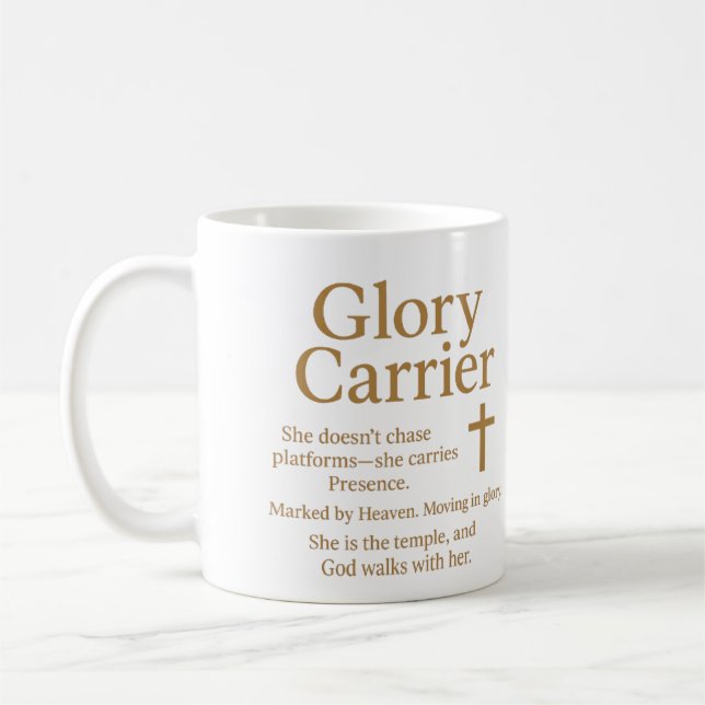 Taza De Café Glory Carrier (Izquierda)