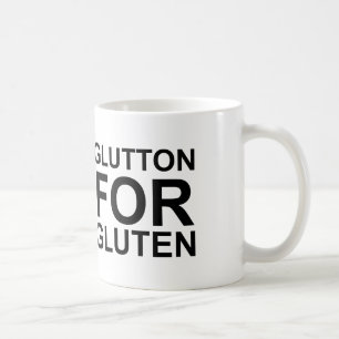 Taza De Café Glotón Del Gluten