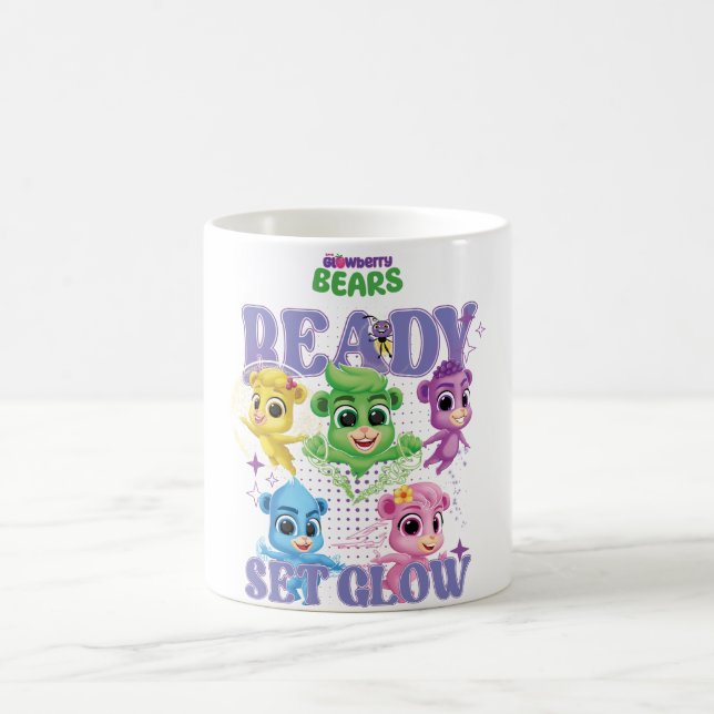 Taza De Café Glowberry Bears Ready Set Glow Mug (Centro)