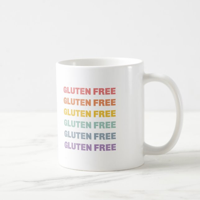 Taza De Café Gluten Free Mug (Derecha)