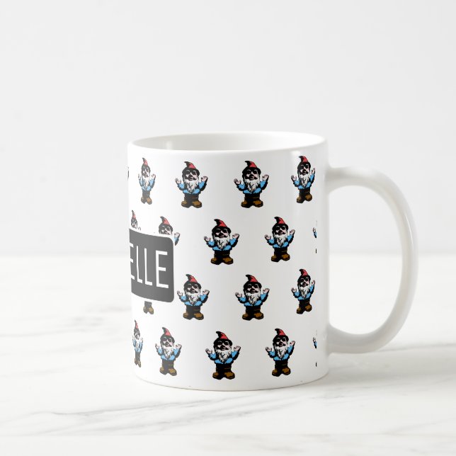 Taza De Café Gnomas personalizados (Derecha)