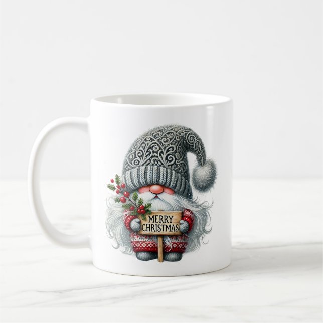 Taza De Café Gnome de los Navidades 🎅 (Izquierda)
