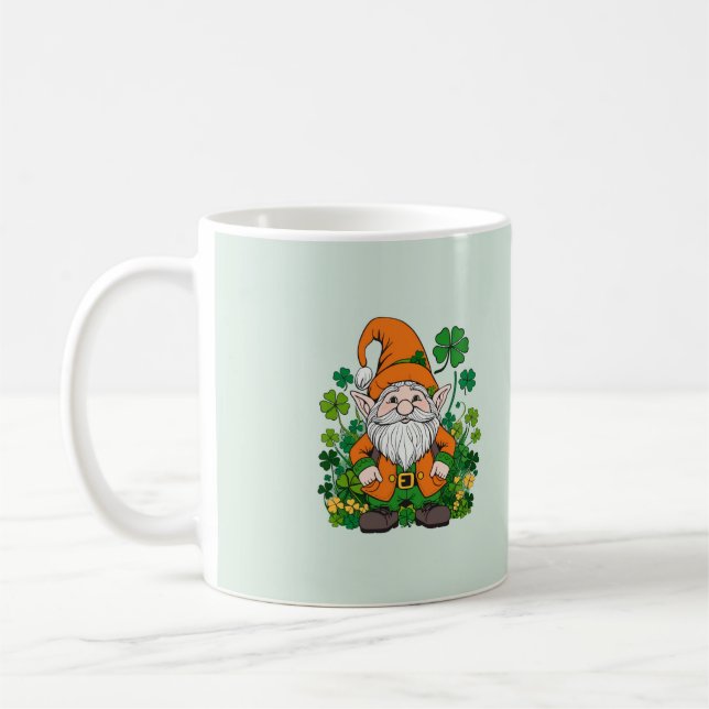 Taza De Café Gnome irlandés (Izquierda)