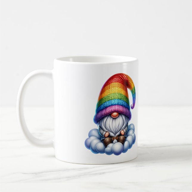 Taza De Café Gnome LGBTQ (Izquierda)