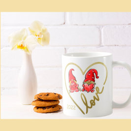 Taza De Café Gnome Love ES la respuesta para San Valentín