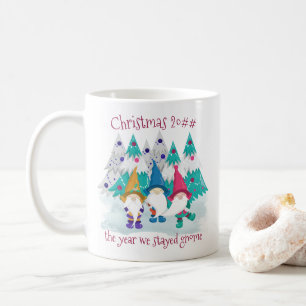 Taza De Café Gnome Navidades 2020 El Año En Que Nos Quedamos E