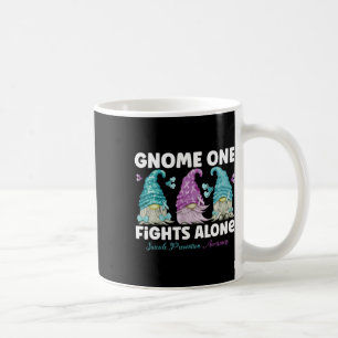 Taza De Café Gnome One lucha solo contra la prevención del suic