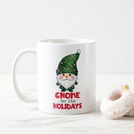 Taza De Café Gnome Para Los Navidades Funny Y Adorable De Las V