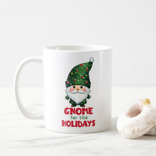 Taza De Café Gnome Para Los Navidades Funny Y Adorable De Las V