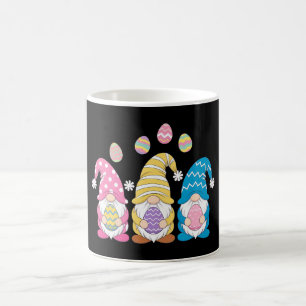 Taza De Café Gnome Pascua Huevos Divertidos Coloridos Fiesta de