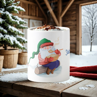 Taza De Café Gnome sueco Jultomten Fika |